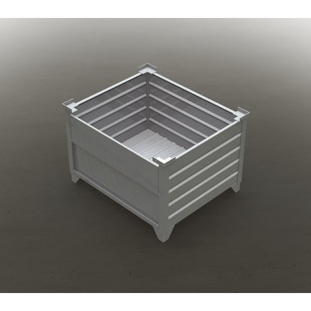 Topper Industrial 51007-DG42-X 36.5 L, 43.5 in W, 29.5 H, Steel, Telegray 2 51007-DG42-X